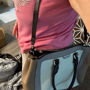 Henri Bendel Multi Colored Leather bag